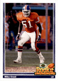 1991 Upper Deck Mike Croel Rookie Football Cards #606