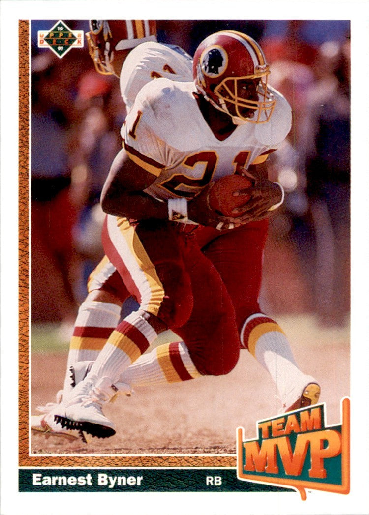 1991 Upper Deck Earnest Byner Football Cards #478