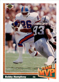 1991 Upper Deck Bobby Humphrey Football Cards #457