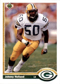 1991 Upper Deck Johnny Holland Football Cards #140