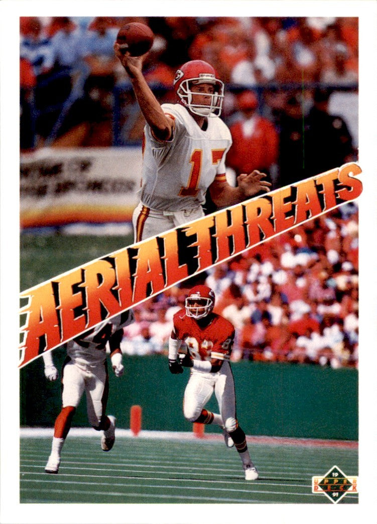 1991 Upper Deck Steve DeBerg/Stephone Paige Football Cards #32