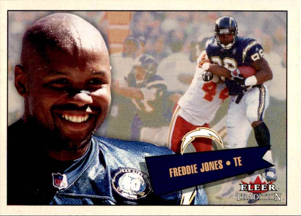 2001 Fleer Tradition Freddie Jones Football Cards #94