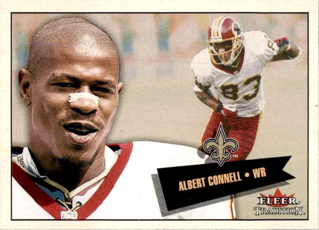 2001 Fleer Tradition Albert Connell Football Cards #28