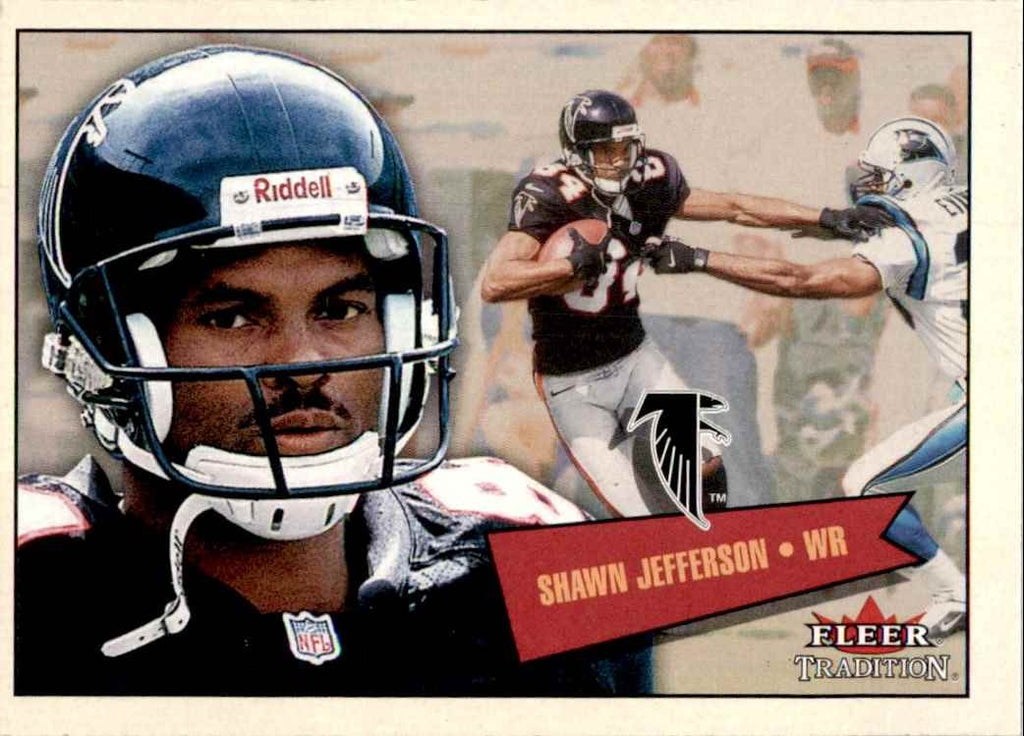 2001 Fleer Tradition Shawn Jefferson Football Cards #118