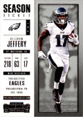 2017 Panini Contenders. Alshon Jeffery (101) Football Cards. #85
