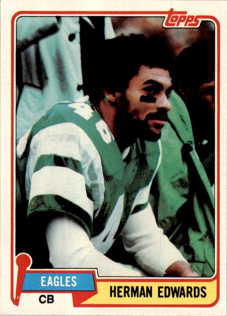 1981 Topps Herman Edwards Football Cards #179