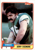 1981 Topps Cards Jerry Sisemore Football Cards #112