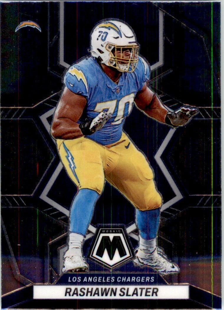 2022 Mosaic Rashawn Slater Football Cards #105