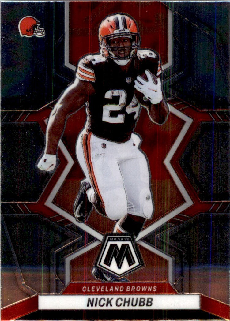 2022 Mosaic Nick Chubb Football Cards #47