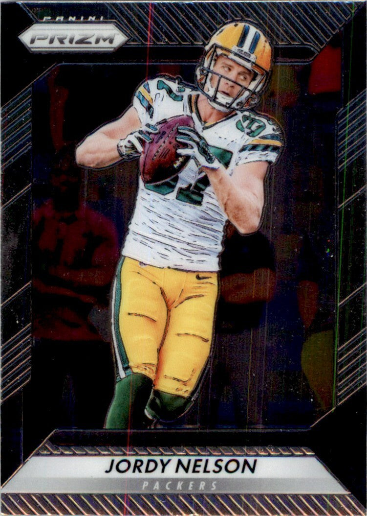 2016 Panini Prizm Jordy Nelson Football Cards #109