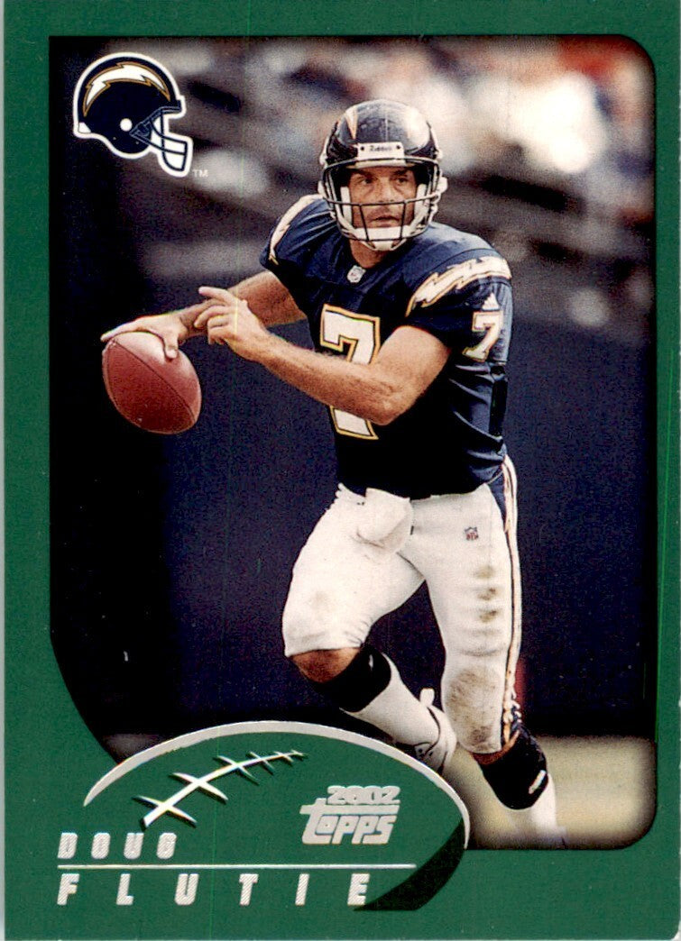 2002 Topps Doug Flutie Football Cards #86