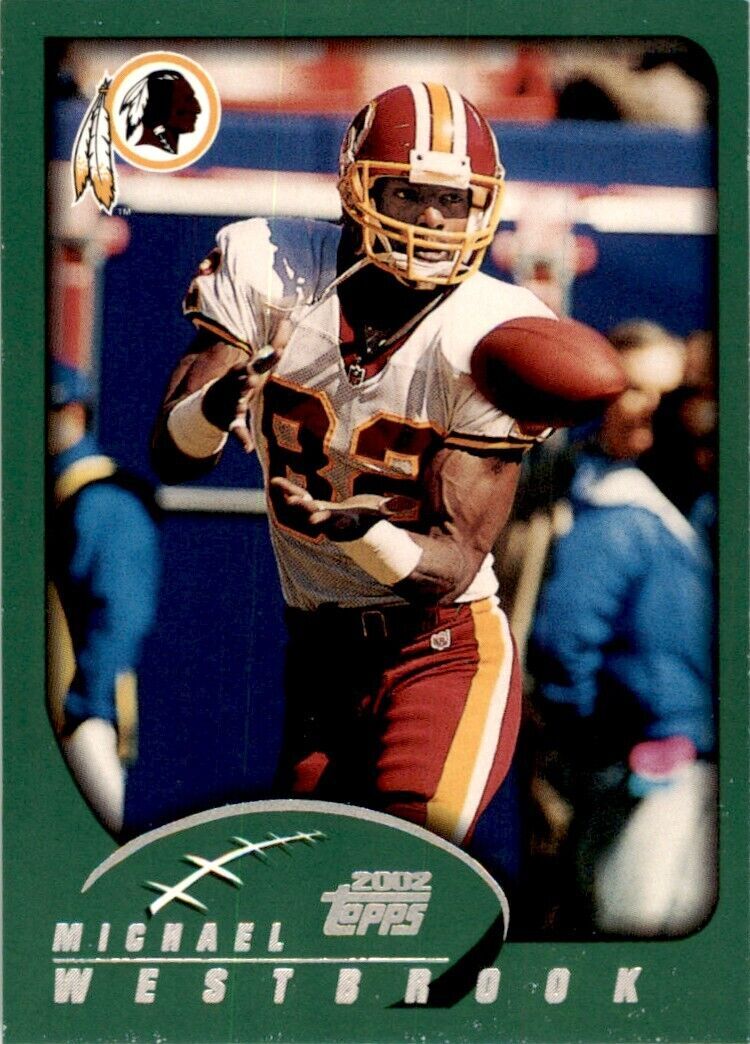 2002 Topps Michael Westbrook Football Cards #172