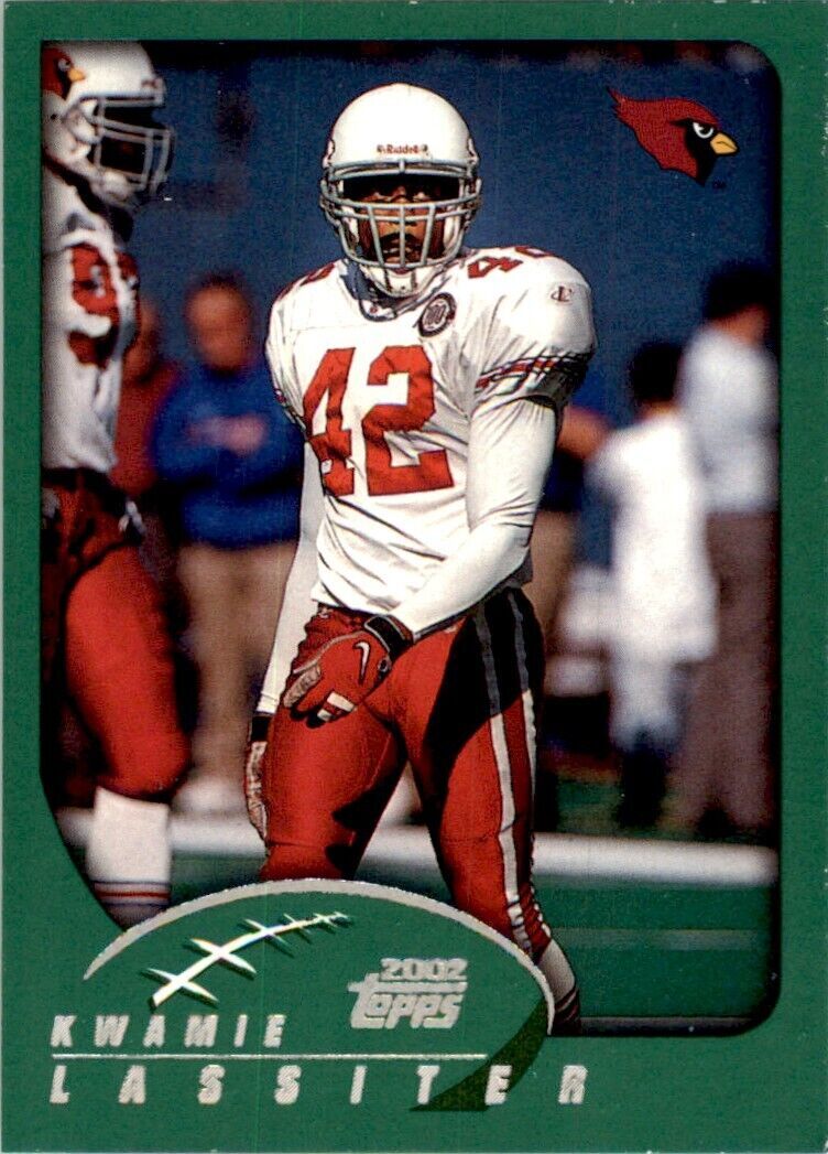 2002 Topps Kwamie Lassiter Football Cards #185