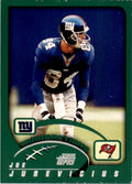 2002 Topps Joe Jurevicius Football Cards #116