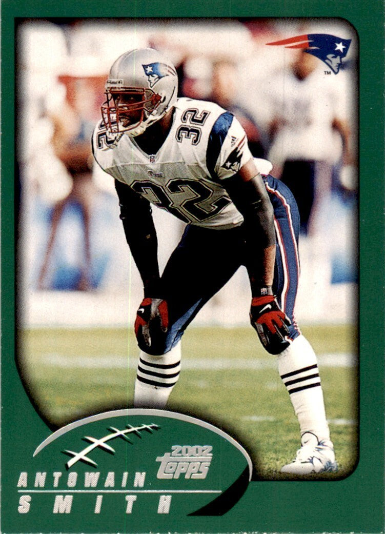 2002 Topps Antowain Smith Football Cards #123