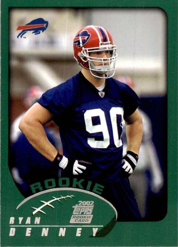 2002 Topps Ryan Denney (100) Football Cards #345