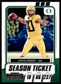 2021 Panini Contenders Draft Picks Justin Herbert Football Cards #11