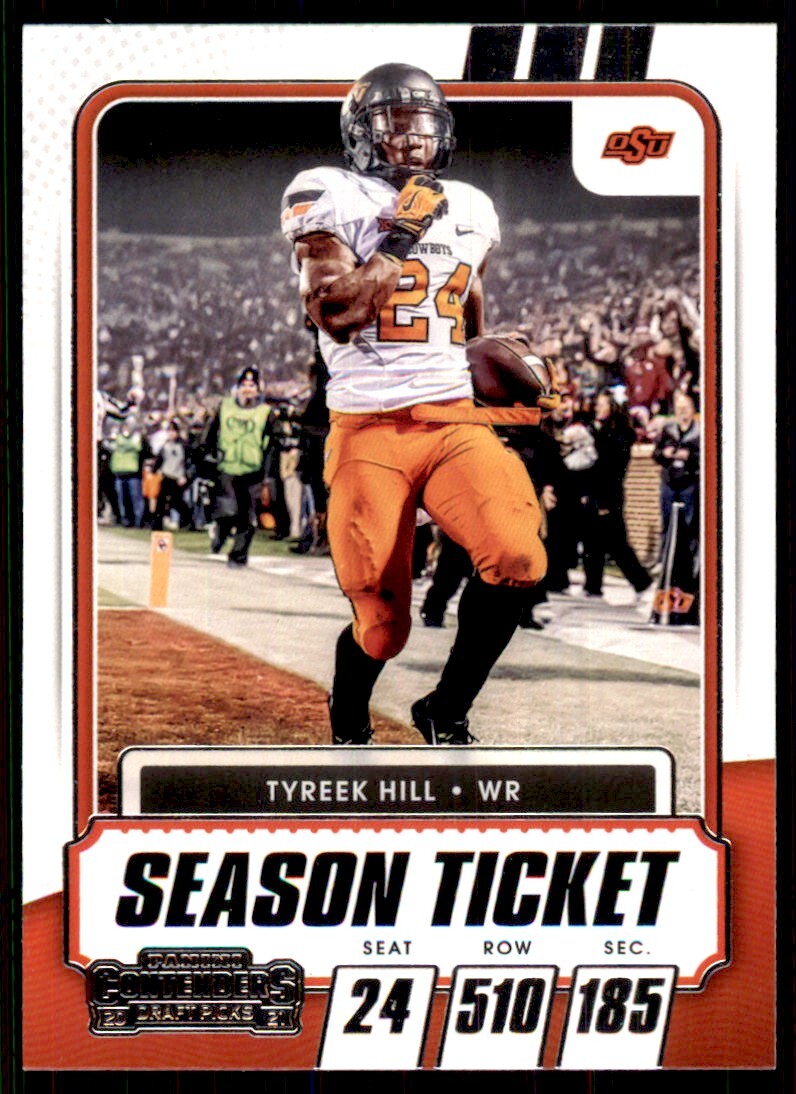 2021 Panini Contenders Draft Picks Tyreek Hill Football Cards #29
