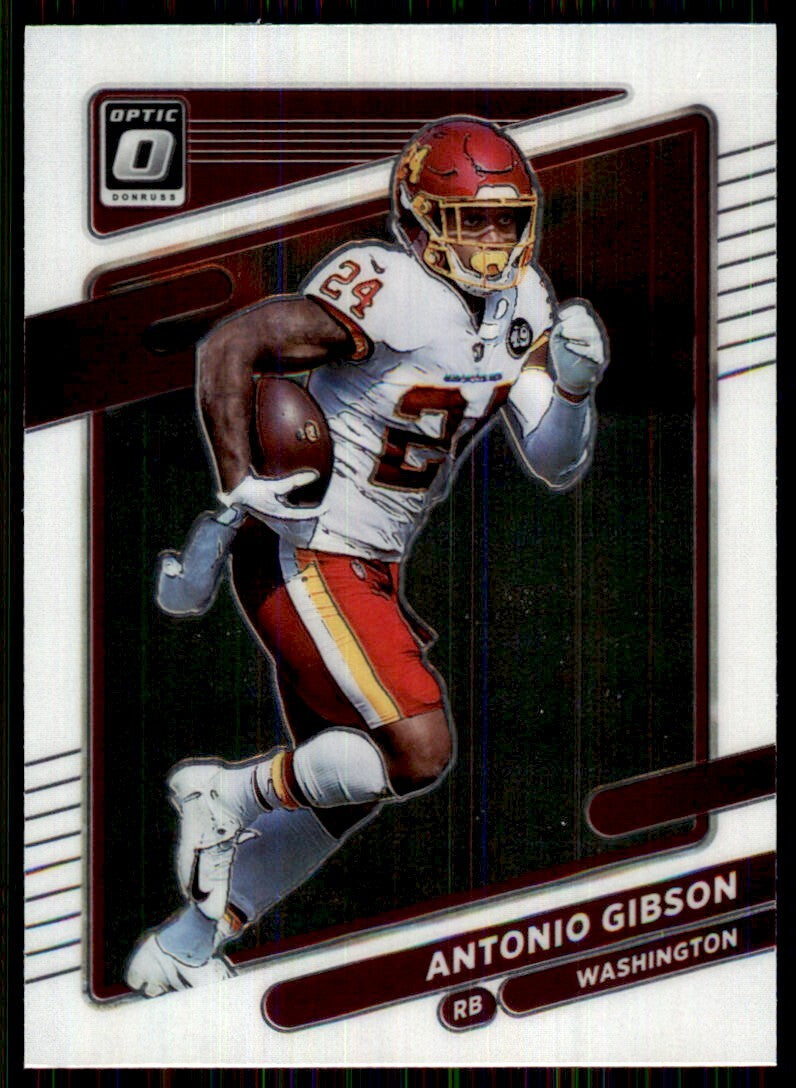 2021 Donruss Optic Antonio Gibson  Football Cards #4