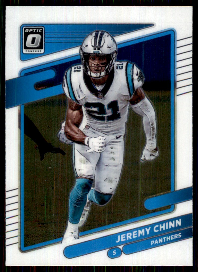 2021 Donruss Optic Jeremy Chinn Football Cards #162