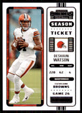 2022 Panini Contenders Deshaun Watson Football Cards #23