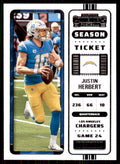 2022 Panini Contenders Justin Herbert C Football Cards #72