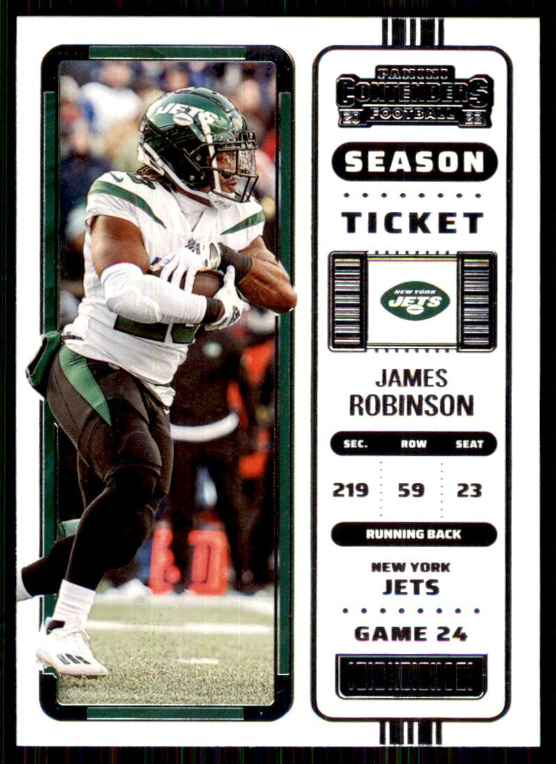 2022 Panini Contenders James Robinson Football Cards #53