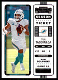 2022 Panini Contenders. Tua Tagovailoa Football Cards #79