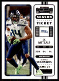 2022 Panini Contenders. DK Metcalf  Football Cards #89