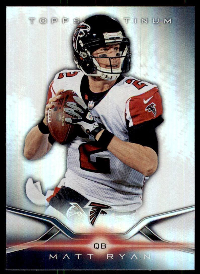 2014 Topps Platinum Matt Ryan Football Cards #19