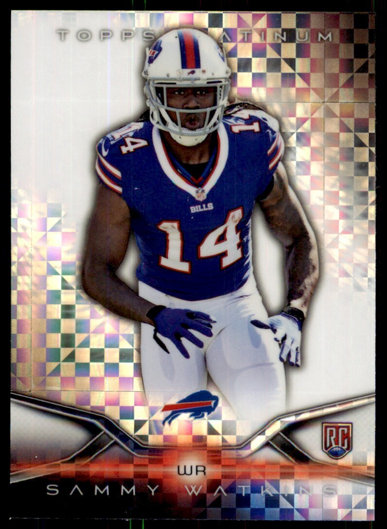 2014 Topps Platinum Sammy Watkins Football Cards #119