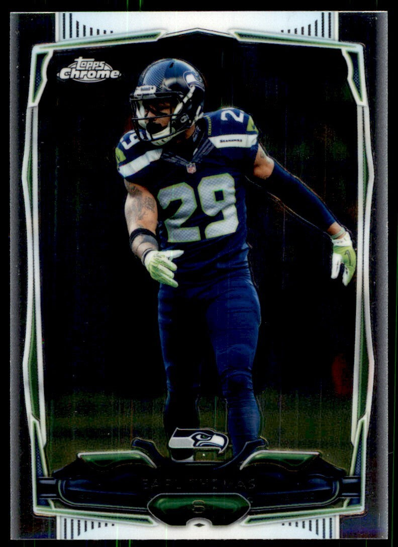 2014 Topps Chrome Earl Thomas Football Cards #95