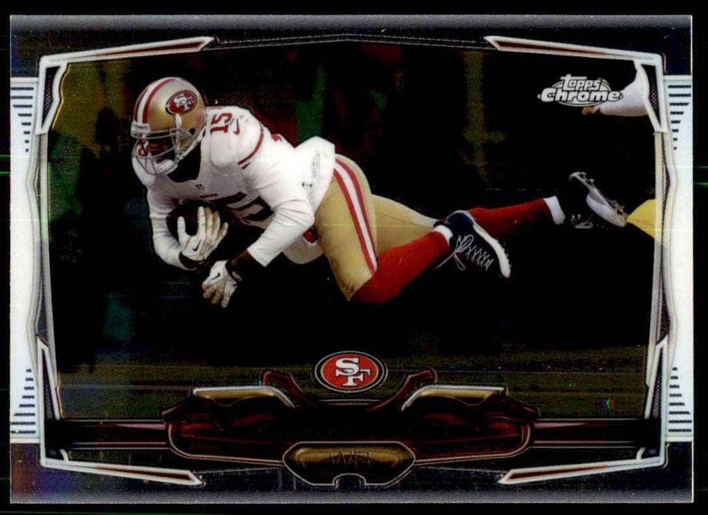 2014 Topps Chrome Michael Crabtree B Football Cards #32