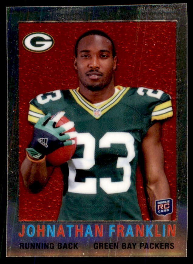 2013 Topps Chrome Johnathan Franklin Football Cards #29