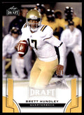 2015 Leaf Draft Brett Hundley Football Cards #10