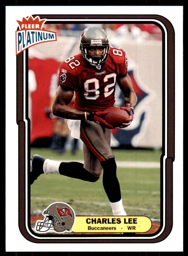 2004 Fleer Platinum Charles Lee Football Cards #123