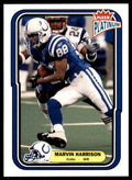 2004 Fleer Platinum Marvin Harrison Football Cards #126
