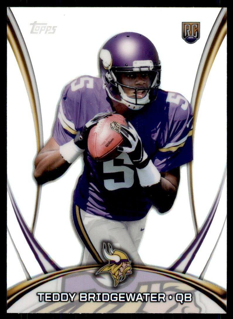 2014 Topps Teddy Bridgewater Football Cards #5