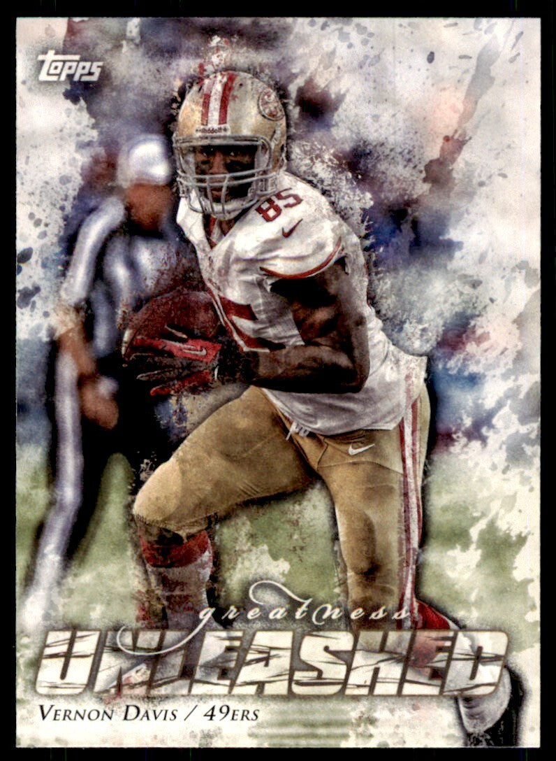 2014 Topps Vernon Davis Football Cards #GU-VD