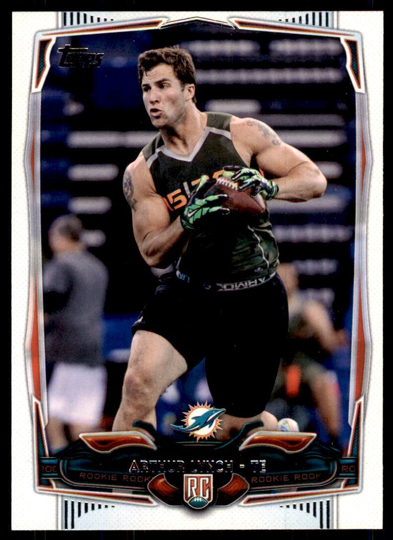 2014 Topps Arthur Lynch Football Cards #334