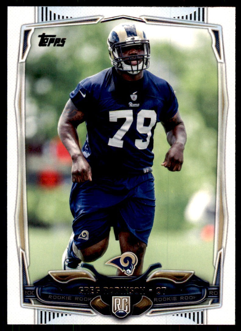 2014 Topps. Greg Robinson Football Cards #417