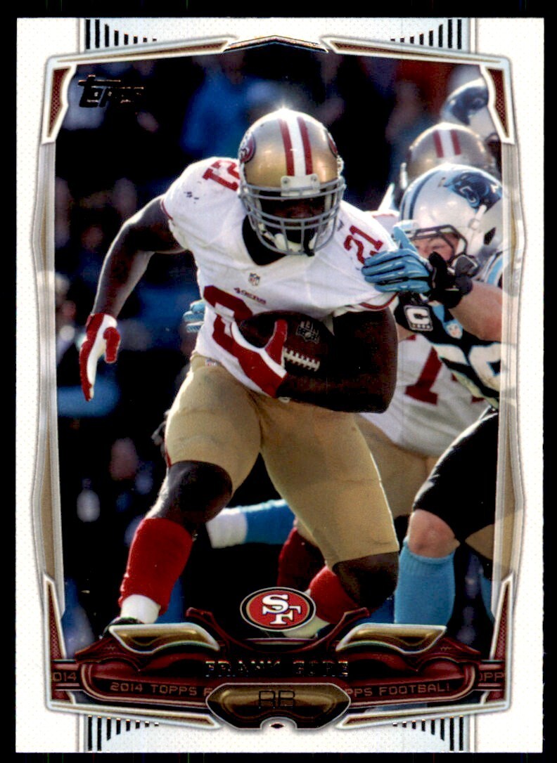 2014 Topps. Frank Gore  Football Cards #34