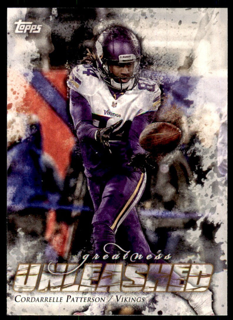 2014 Topps. Cordarrelle Patterson Football Cards #GU-CP