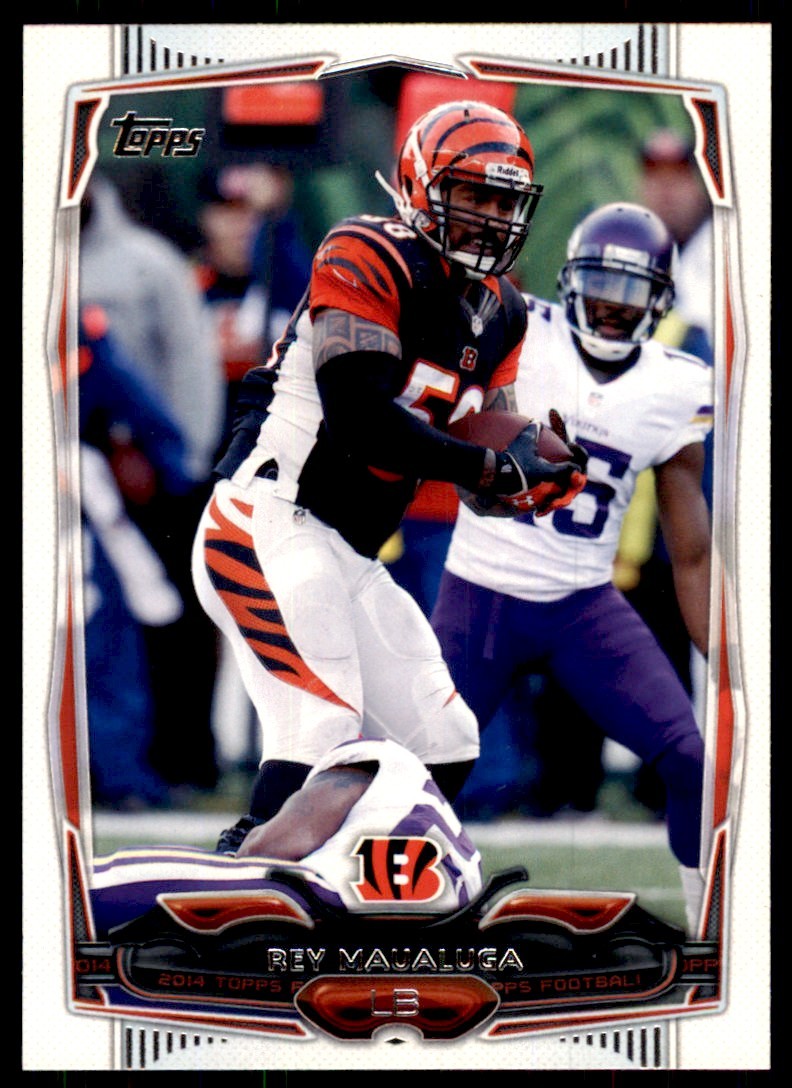 2014 Topps: Rey Maualuga Football Cards #288