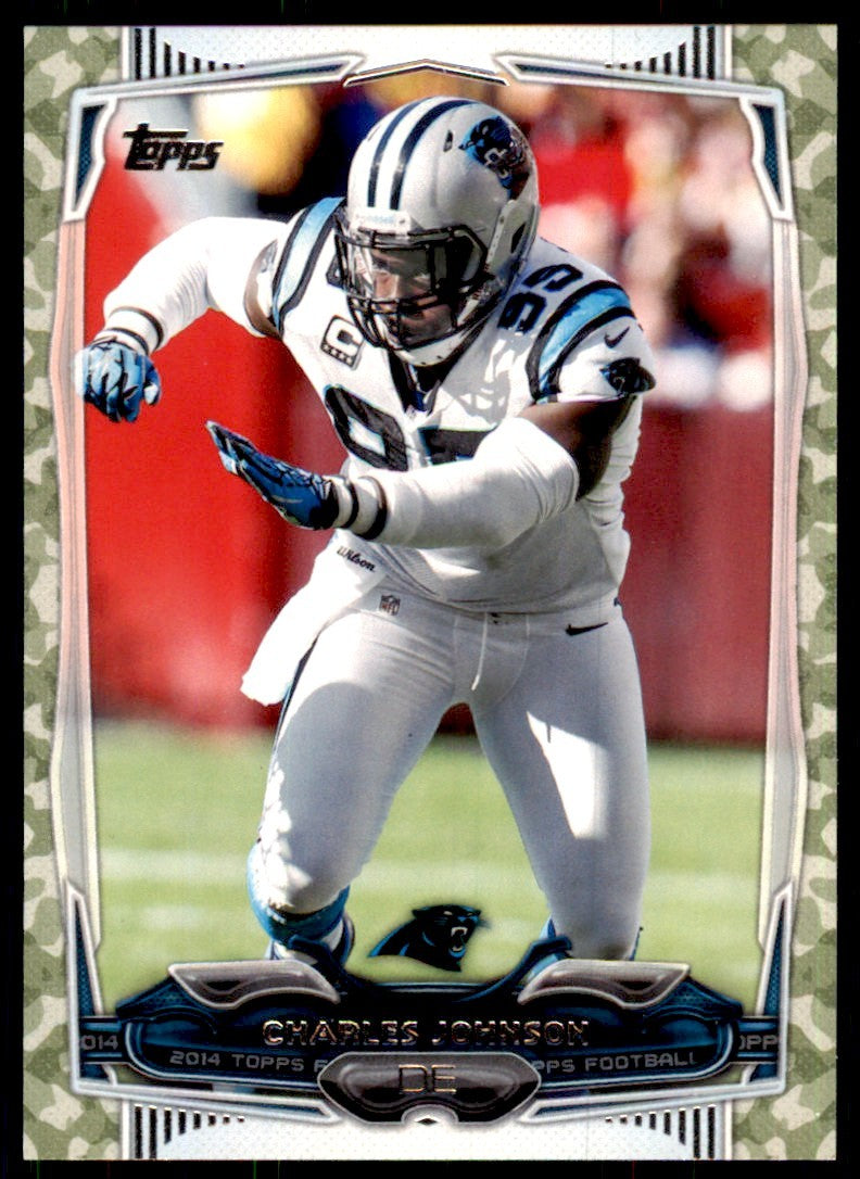 2014 Topps: Charles Johnson Football Cards #311