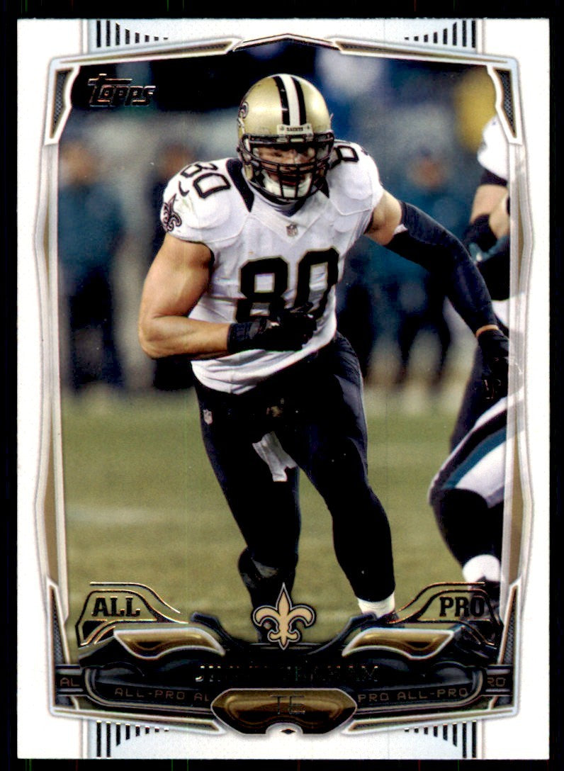 2014 Topps' Jimmy Graham A Football Cards #234