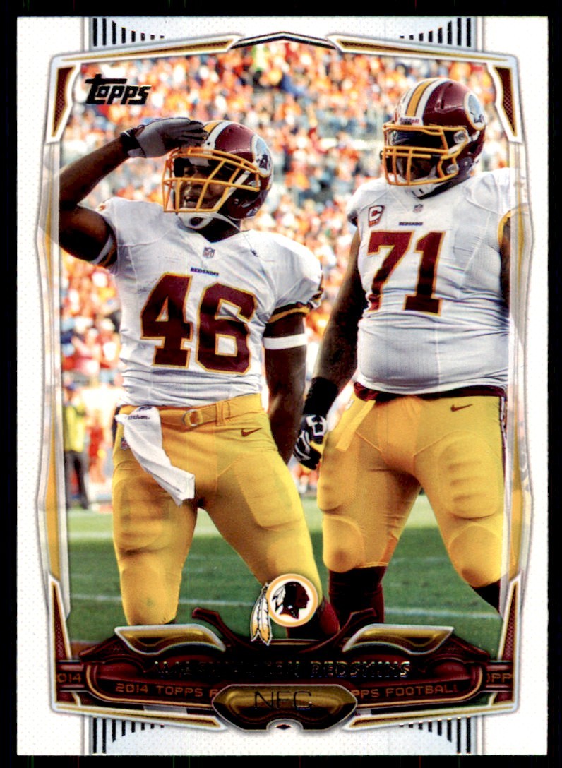 2014 Topps' Washington Redskins  Football Cards #116
