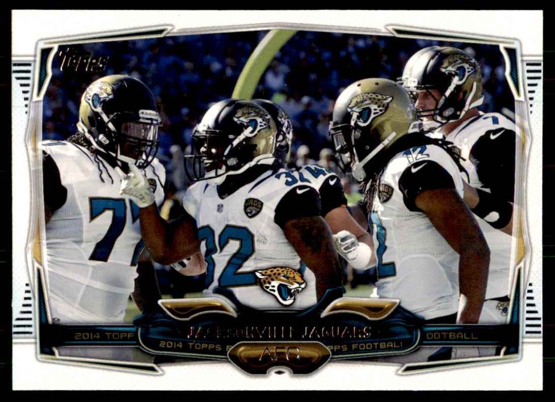 2014 Topps' Jacksonville Jaguars Football Cards #299