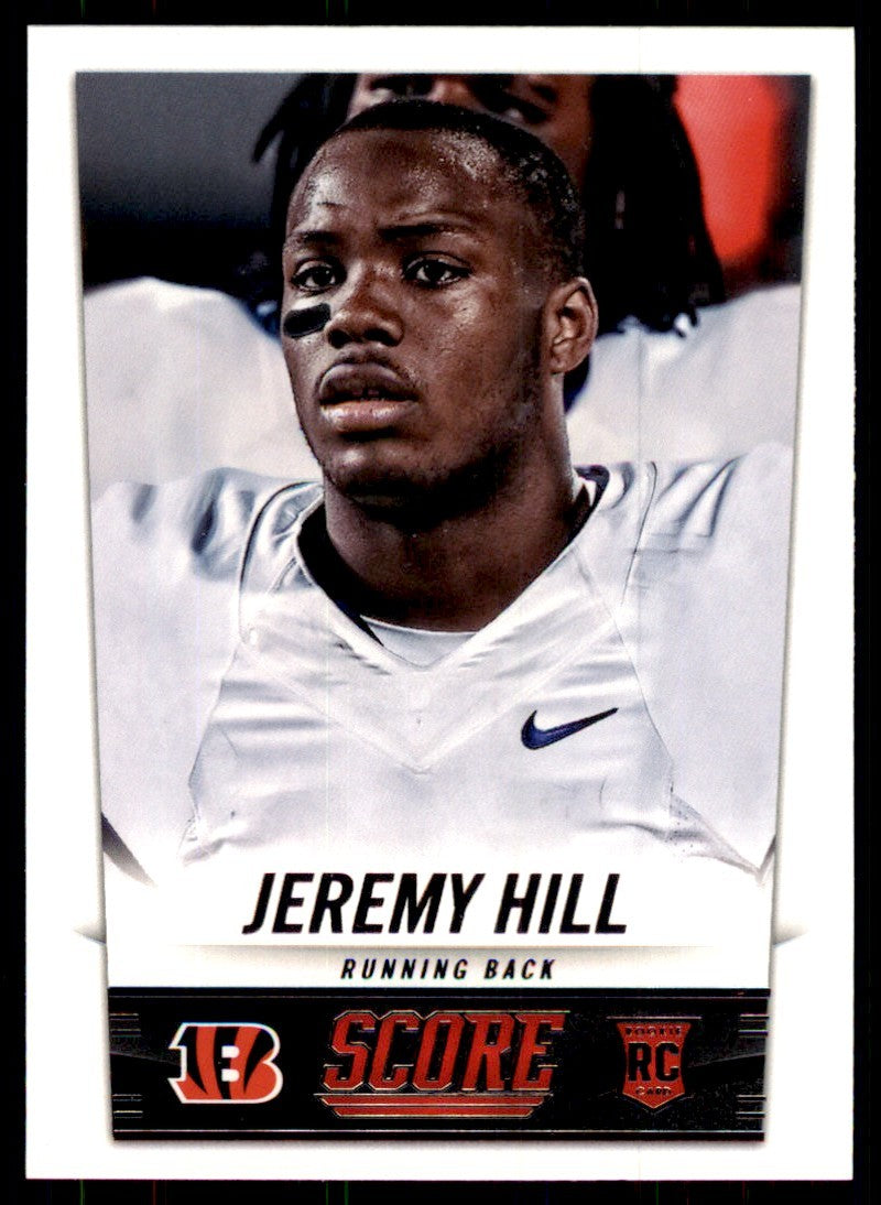 2014 Score Jeremy Hill Football Cards #383