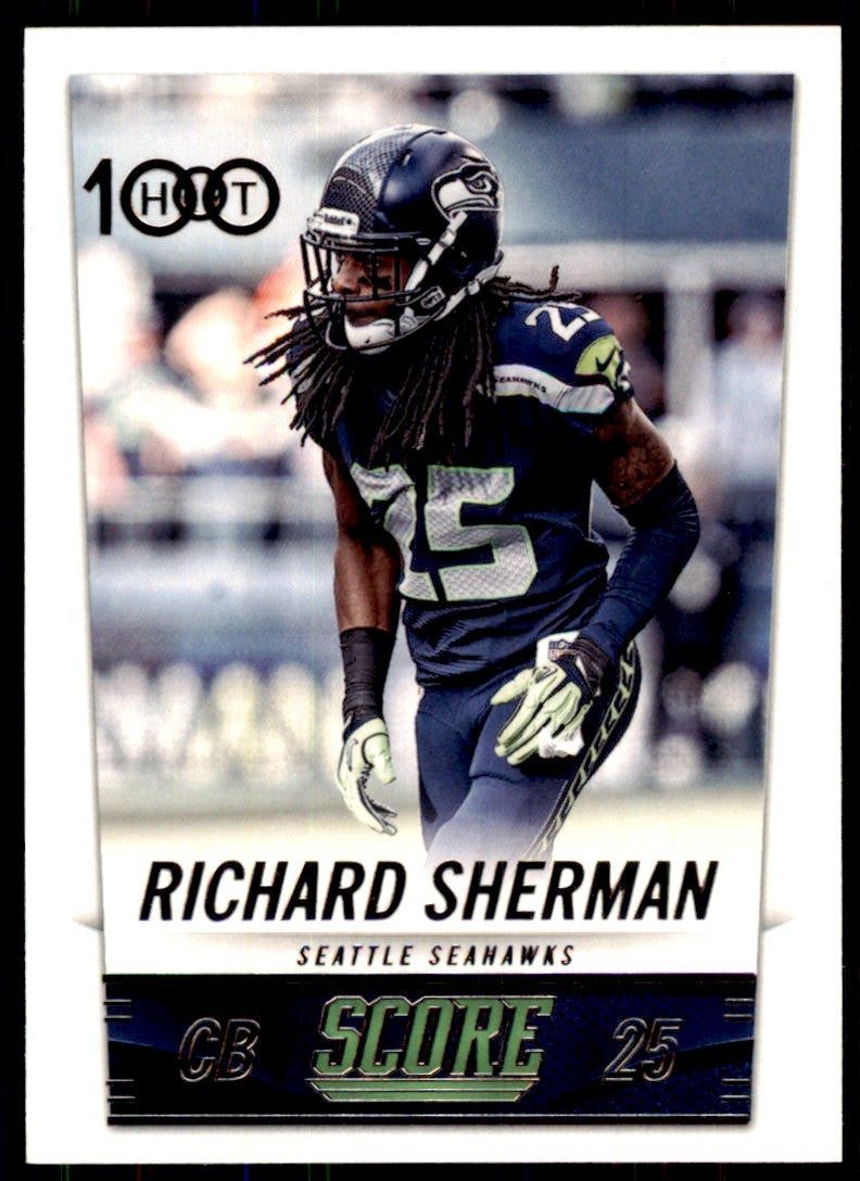 2014 Score Richard Sherman Football Cards #262